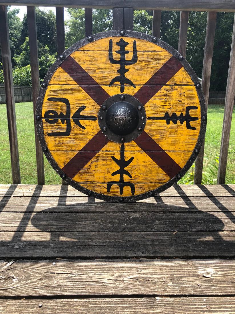 King Finehair Vegvisir Plank Shield 24"